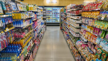 A Korean convenience store