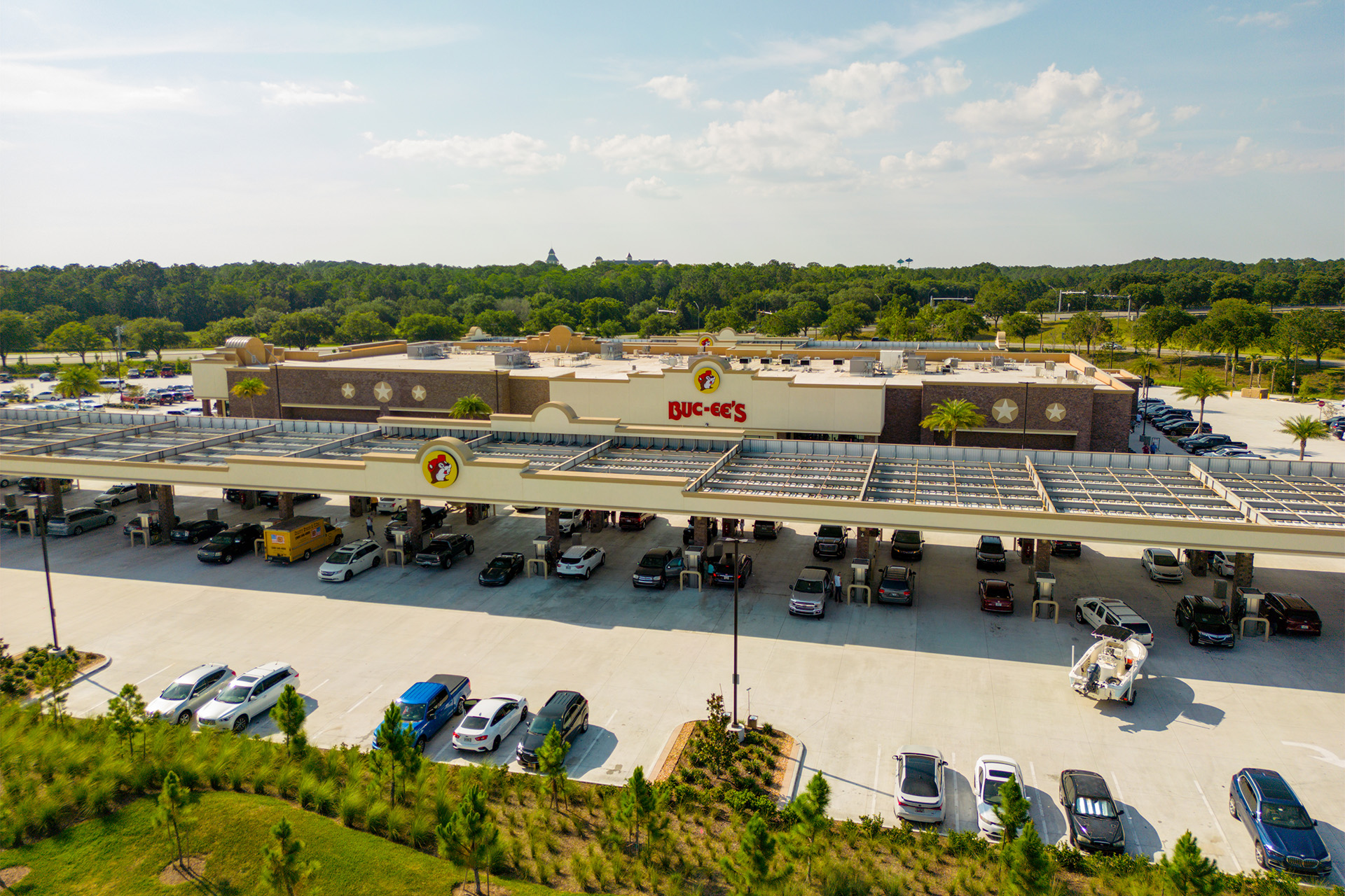 Exterior of a Buc-ee's in St Augustine, Florida